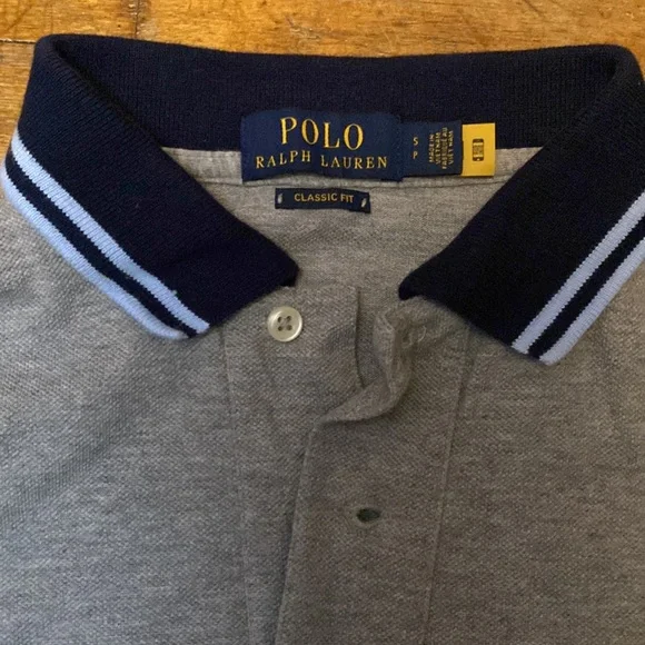 Polo by Ralph Lauren Gray Polo Shirt - Picture 3 of 3